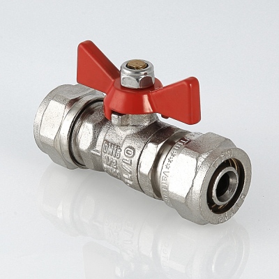 VT.343.N.1616 Кран шаровой с обжимным соединением Valtec 16  - Вид №5