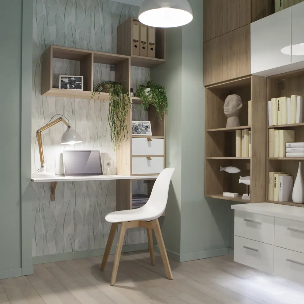 Стеллаж КУБ 1 секция 36х36х32 см ЛДСП цвет дуб 82480971 STLM-2111057 Santreyd  - Вид №4