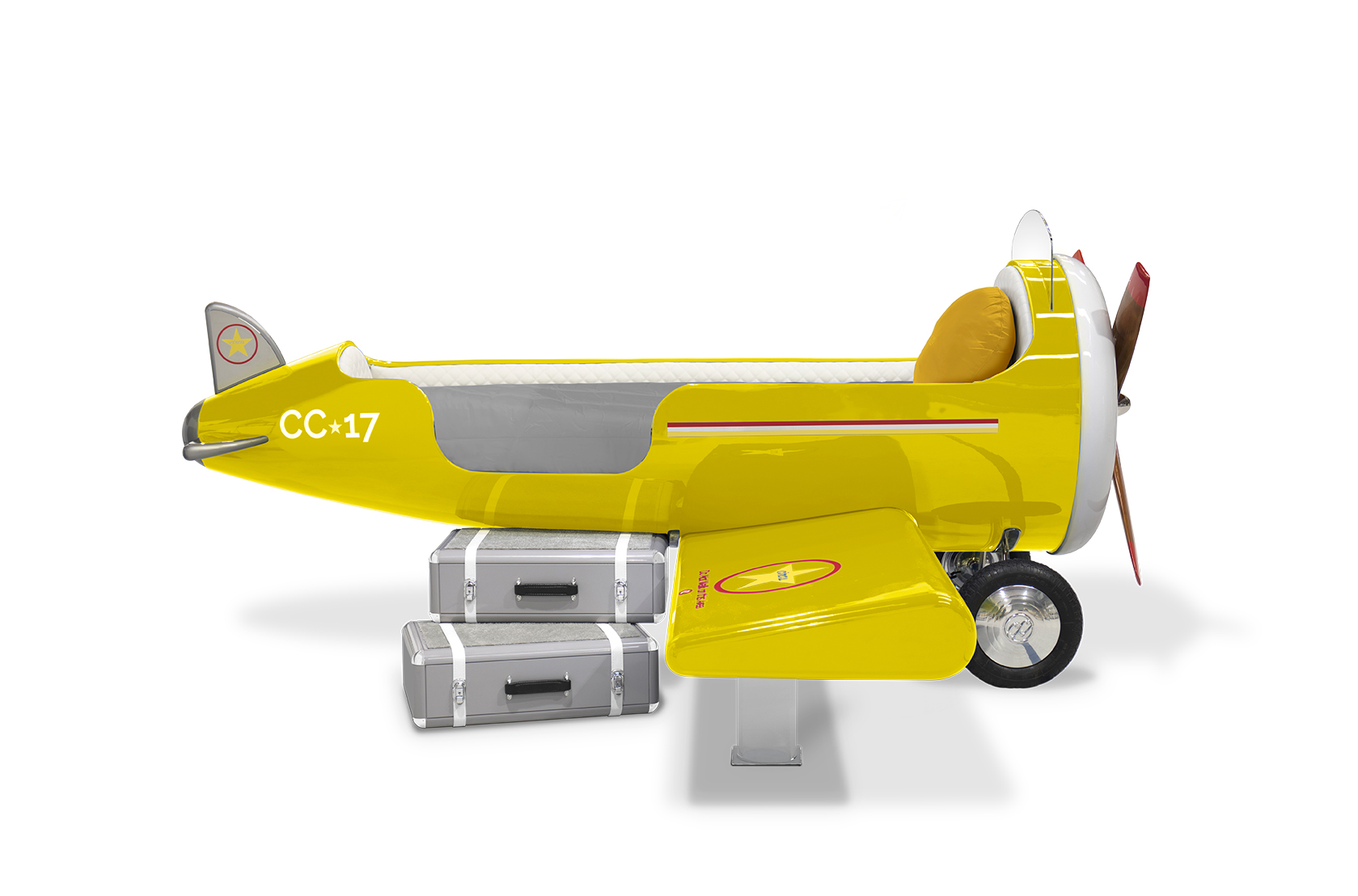 CIST25 Детская кровать самолет Sky One Circu  - Вид №1