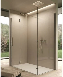 DISENIA Угловая прямоугольная душевая кабина из стекла Easy