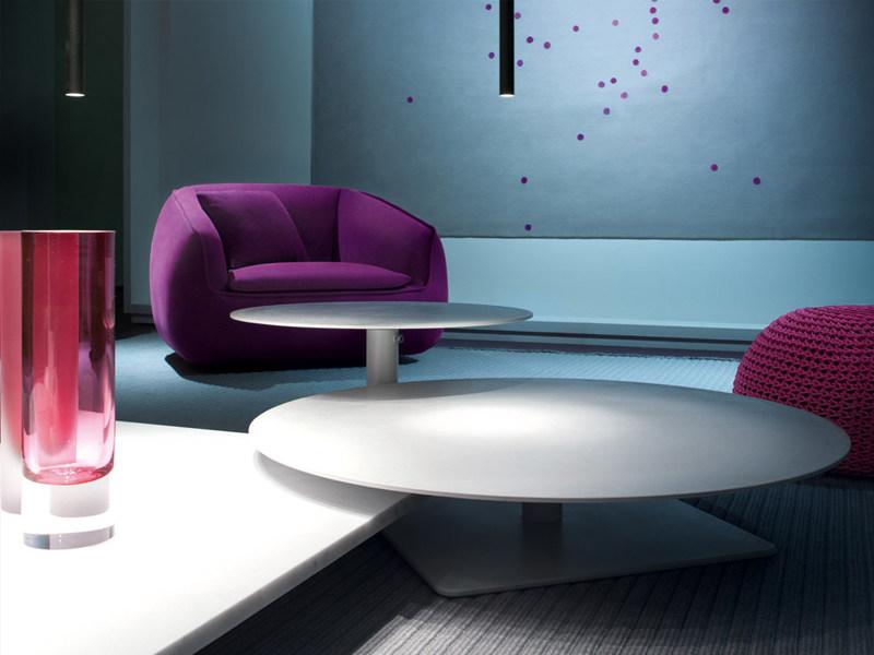 Paola Lenti Круглый журнальный столик с регулируемой высотой Giro sun-id-1366817 - Вид №1