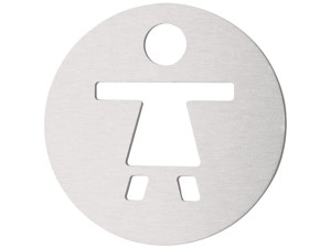 Знак знак из нержавеющей стали