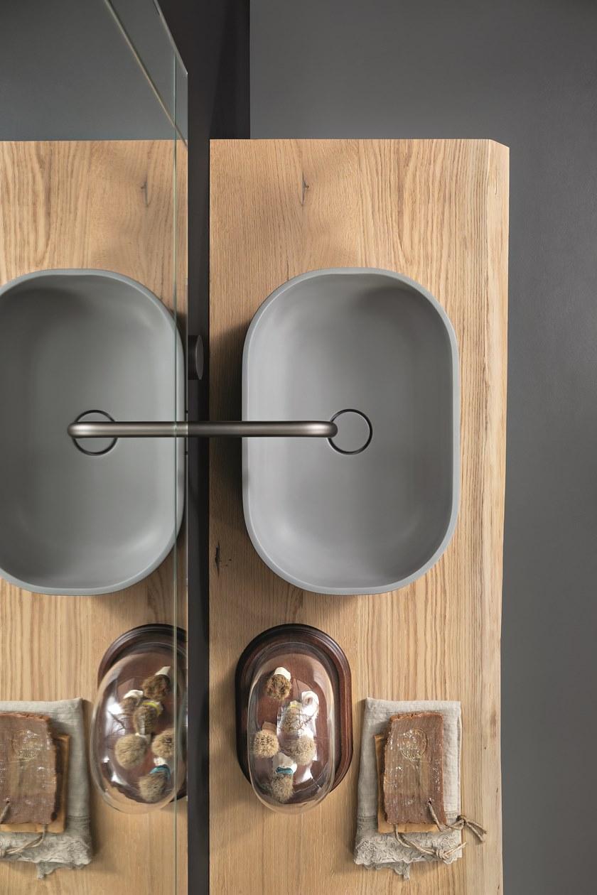 NOVELLO Тумба под умывальник с зеркалом Quari sun-id-1357266 - Вид №2