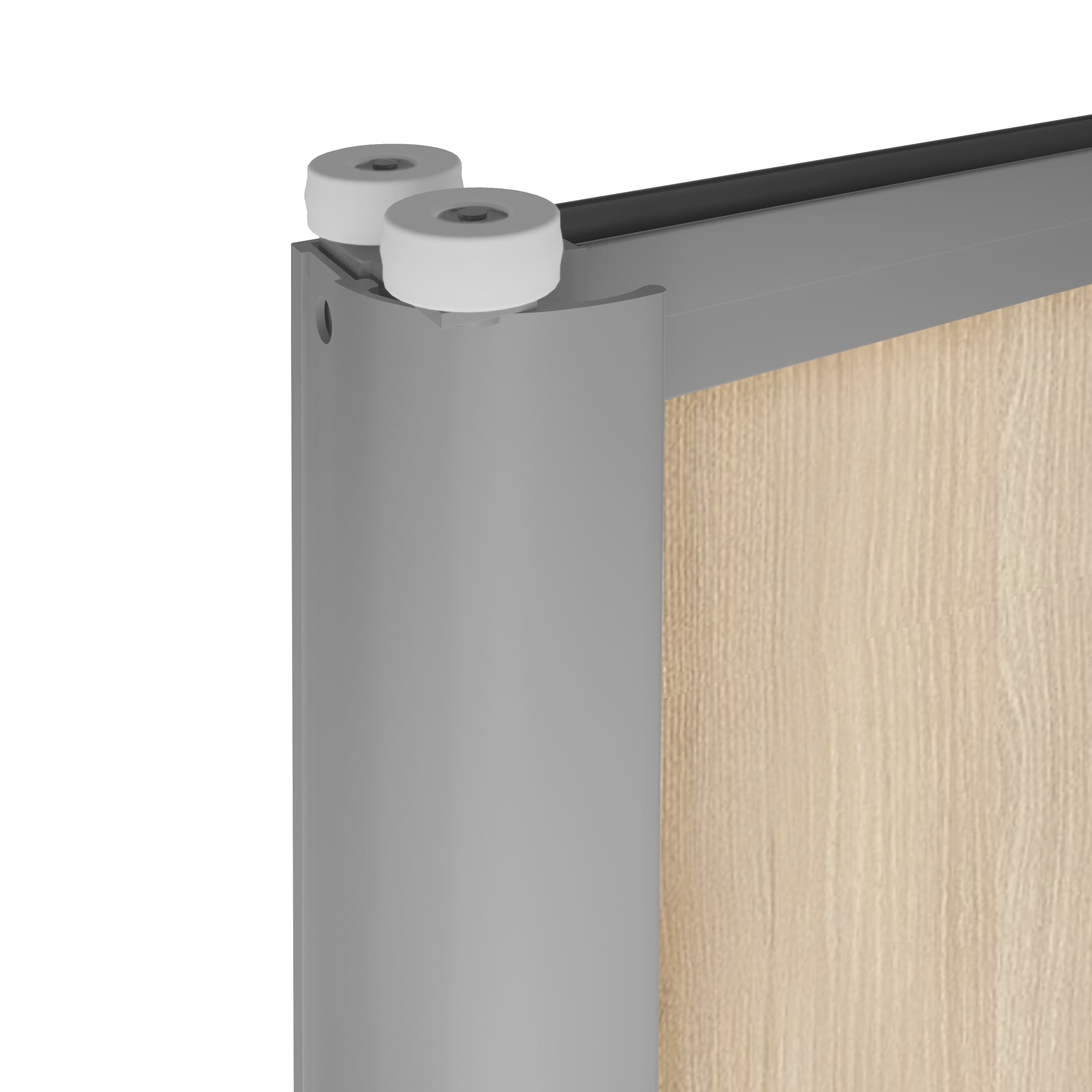 SPACEO Дверь-купе акация светлая 2455x704 мм для шкафа-купе 82041927 STLM-0018262 - Вид №2