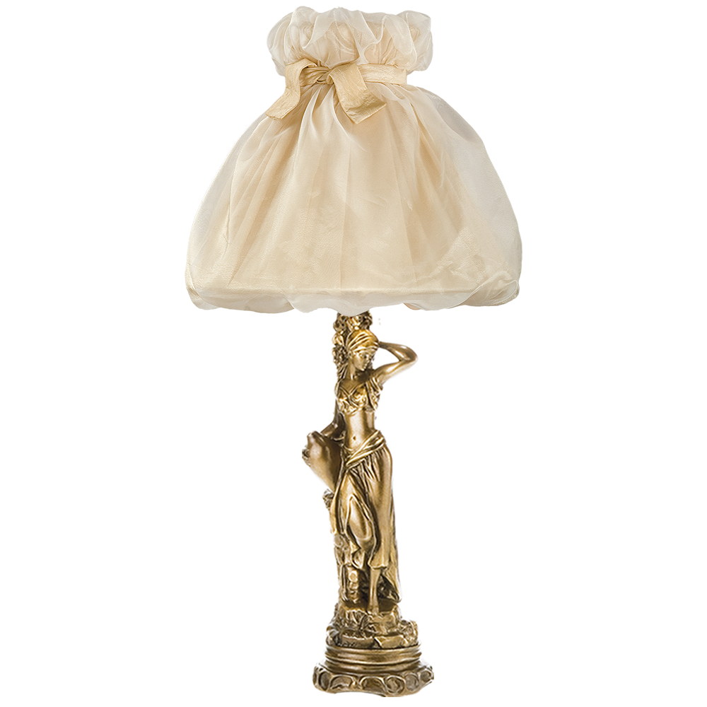 32016,34003 Настольная лампа Девушка с кувшином Мадлен Жемчуг BOGACHO 4627138210659, 4627138150948