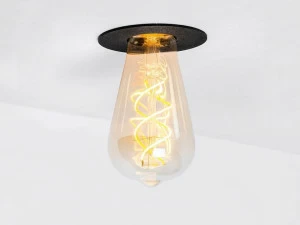 HER Полувстраиваемый потолочный светильник прямого света из металла Four 2228