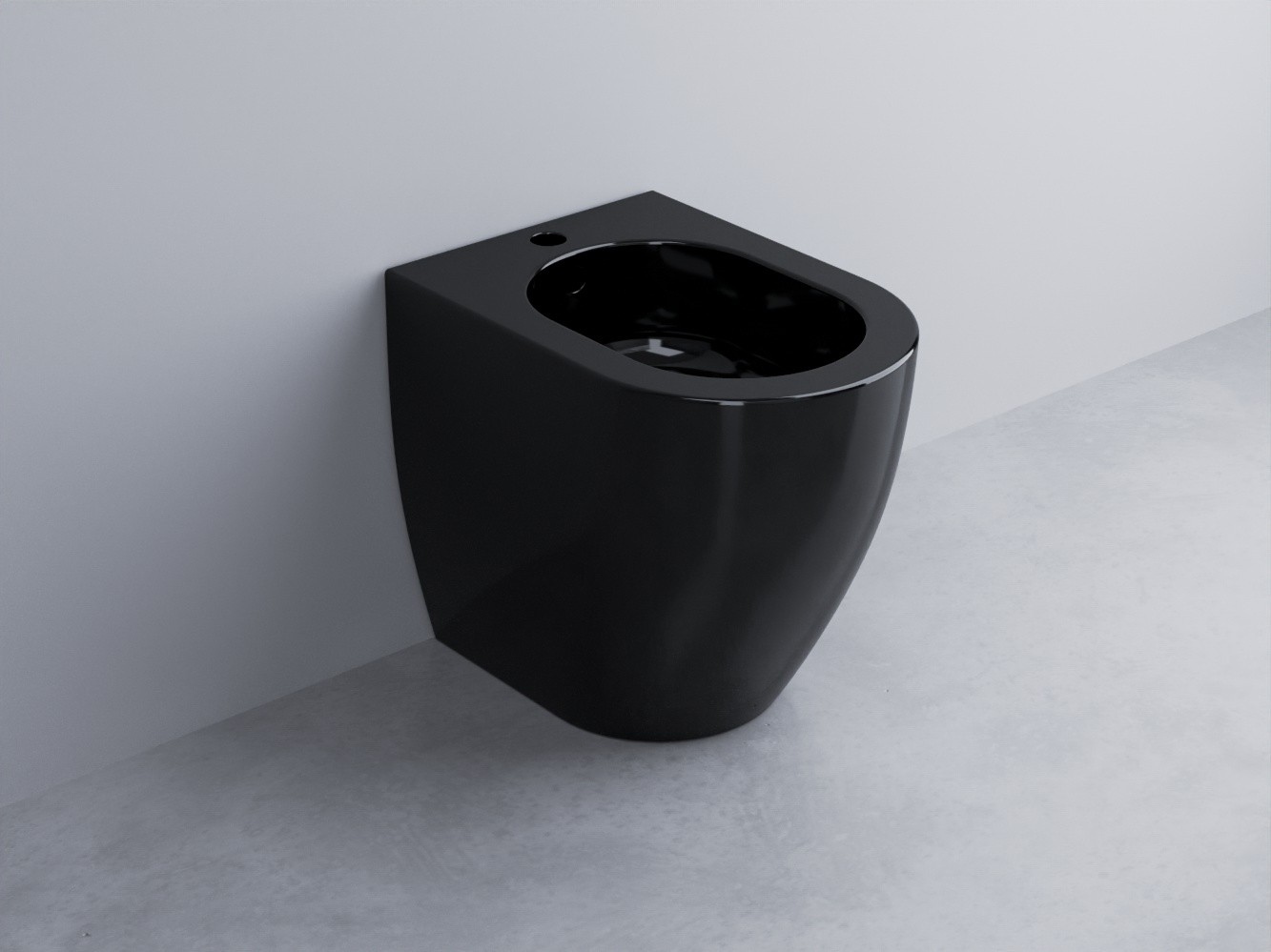 SMBIDR-N Биде напольное с одним отверстием под смеситель Mini 48 cielo Smile Ceramica Cielo