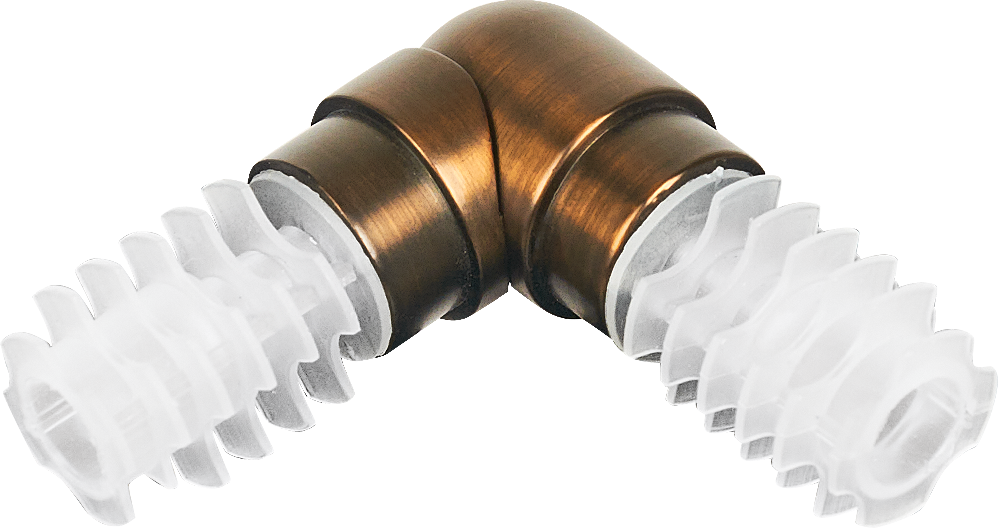 Эркерный соединитель INSPIRE античная медь для душевых штанг 85186882 STLM-0059690