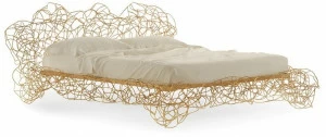 edra Двуспальная кровать из гнутой вручную стальной проволоки Corallo Crlb50