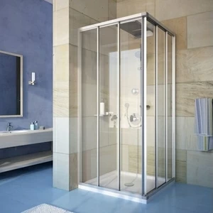 Душевая кабина 90x90 GK-433 стекло прозрачное GUTEWETTER PRACTIC SQUARE