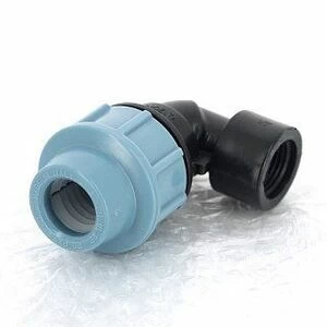 Угол обжим-В 25 x 3/4" для труб ПНД UNIDELTA