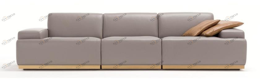 Egoitaliano 4-х местный кожаный диван Kongens sun-id-1457140
