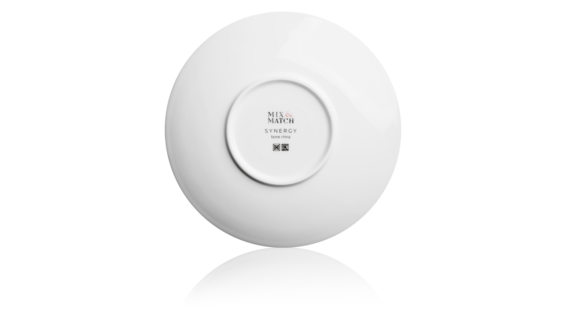 10640231 Mix&Match Чашка чайная с блюдцем Mix&Match Синергия.Золотой кант 250мл, фарфор Фарфор костяной  - Вид №5