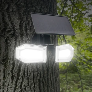 Светильник светодиодный уличный Duwi Solar LED на солнечных батареях 3 режима 25Вт 6500К 820Лм IP65 датчик движения черный 83972978 STLM-2020817
