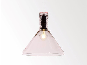 Стеклянный светодиодный подвесной светильник