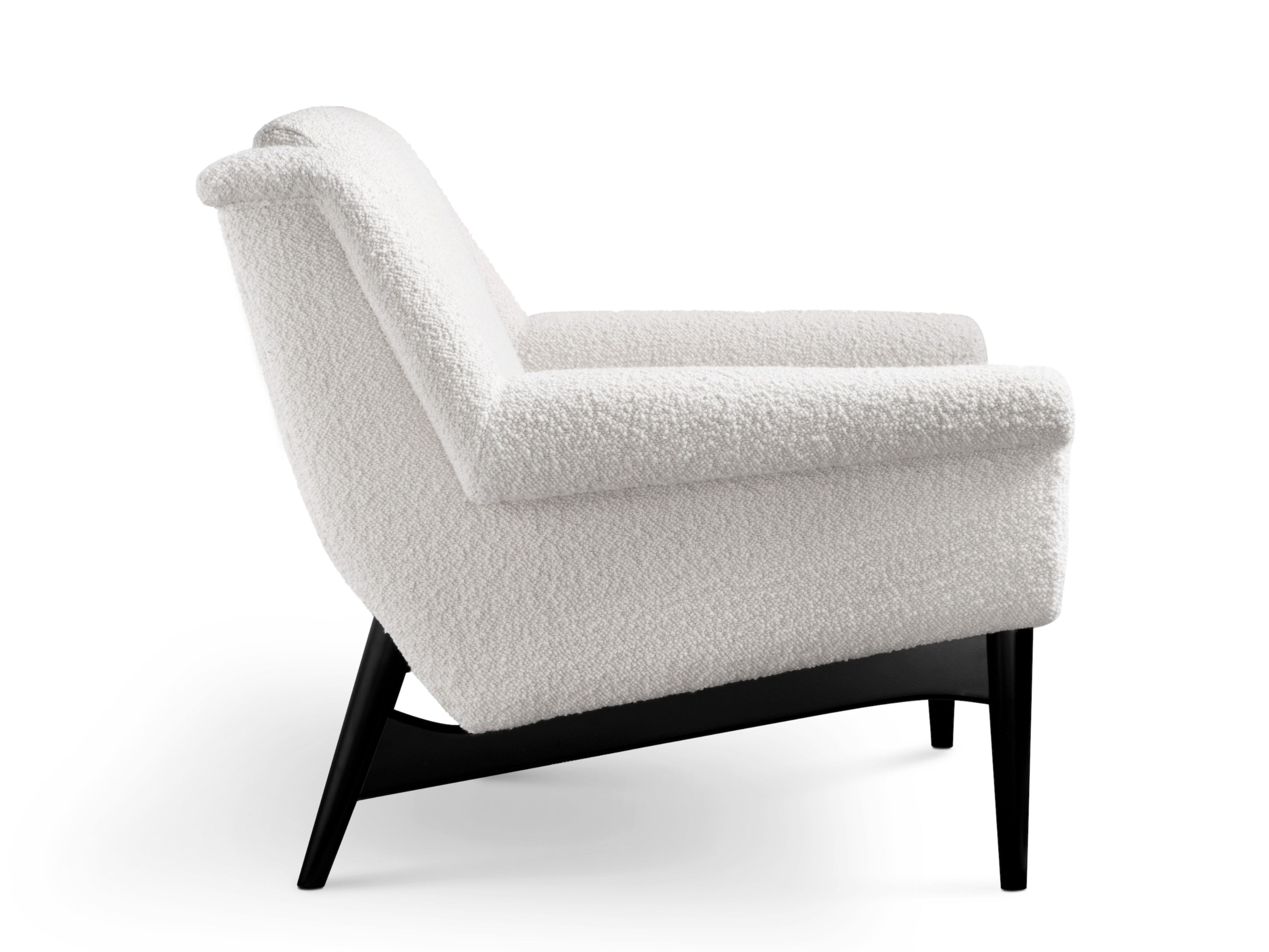 Тканевое кресло с подлокотниками DOM EDIZIONI LULÙ ARCH-00078107