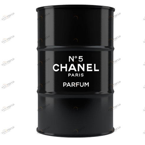 Бочка металлическая декоративная Chanel №5 black M STARBARREL  155471 Черный 