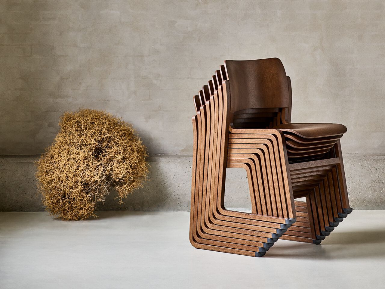 Штабелируемый деревянный стул Howe 40/4 ARCH-00022644 - Вид №4