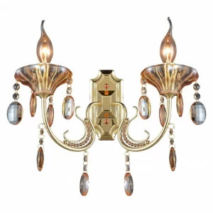 Бра настенное золотистое Toplight Yolanda TL7210B-02GD TOPLIGHT СВЕЧА 00-3931146 Золото