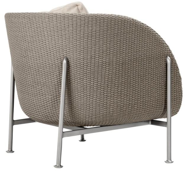 JANUS et Cie Клубное кресло на веревке с подлокотниками Gina sun-id-1486565 - Вид №2