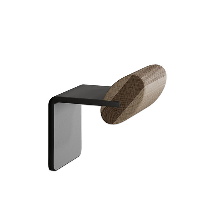 ED-ST06 Edone Аксессуары серии Piega Legno СЕРИЯ FOLD WOOD Деталь из цельного дерева, металлическая часть, возможна индивидуализация в лакированной гамме Edoné 