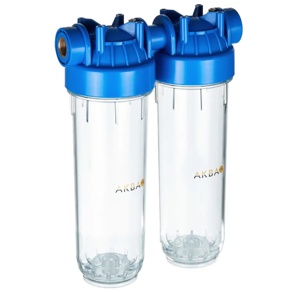 АКВА ПРО - Двойной корпус фильтра 10SL для систем холодной воды 18153591 STLM-0800888 - Вид №1