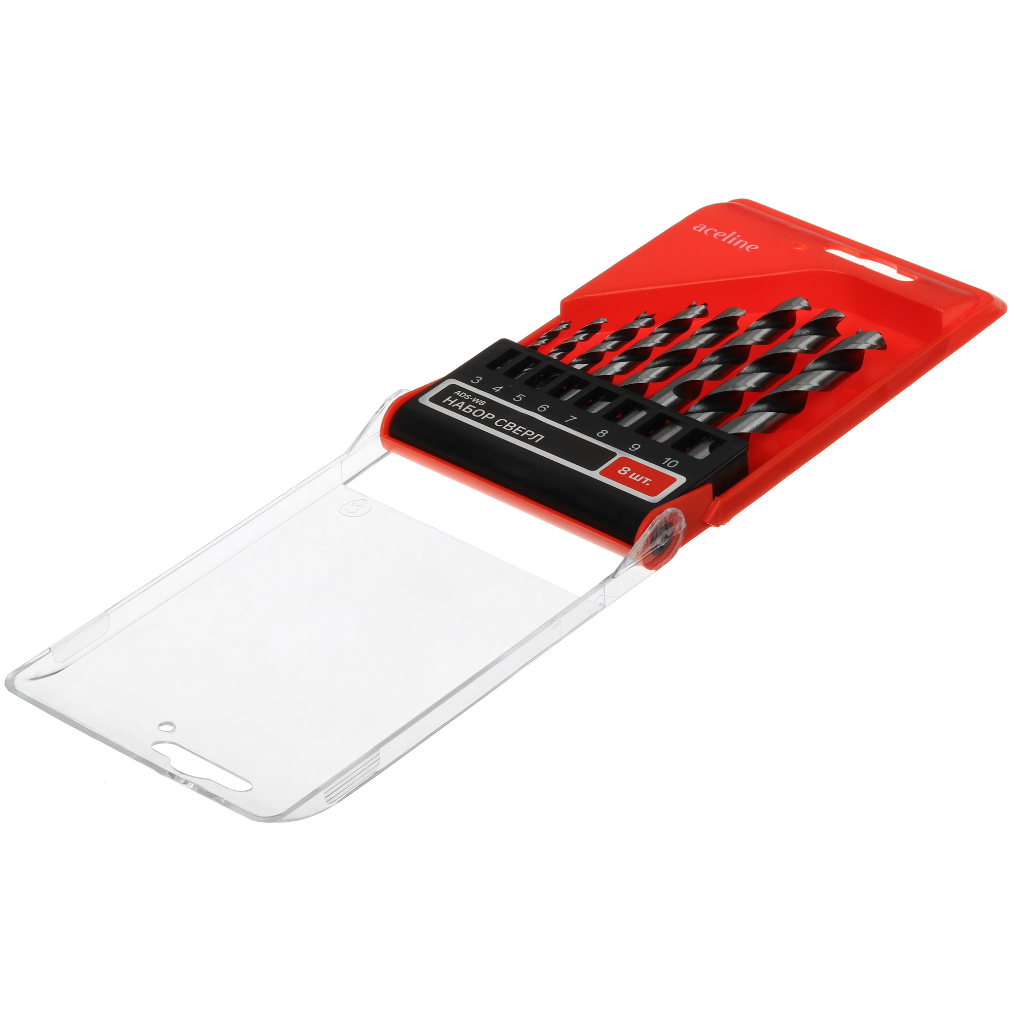 Набор сверл Aceline ADS-W8 5469306 STDN-0144186 - Вид №1