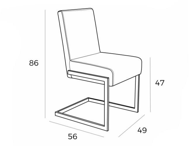 Angel Cerdá Консольное кресло из кожзаменителя New chair 4026 f3131 Angel Cerda - Вид №7
