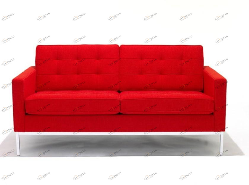 KNOLL 2-х местный тафтинговый диван Florence knoll lounge sun-id-1411273