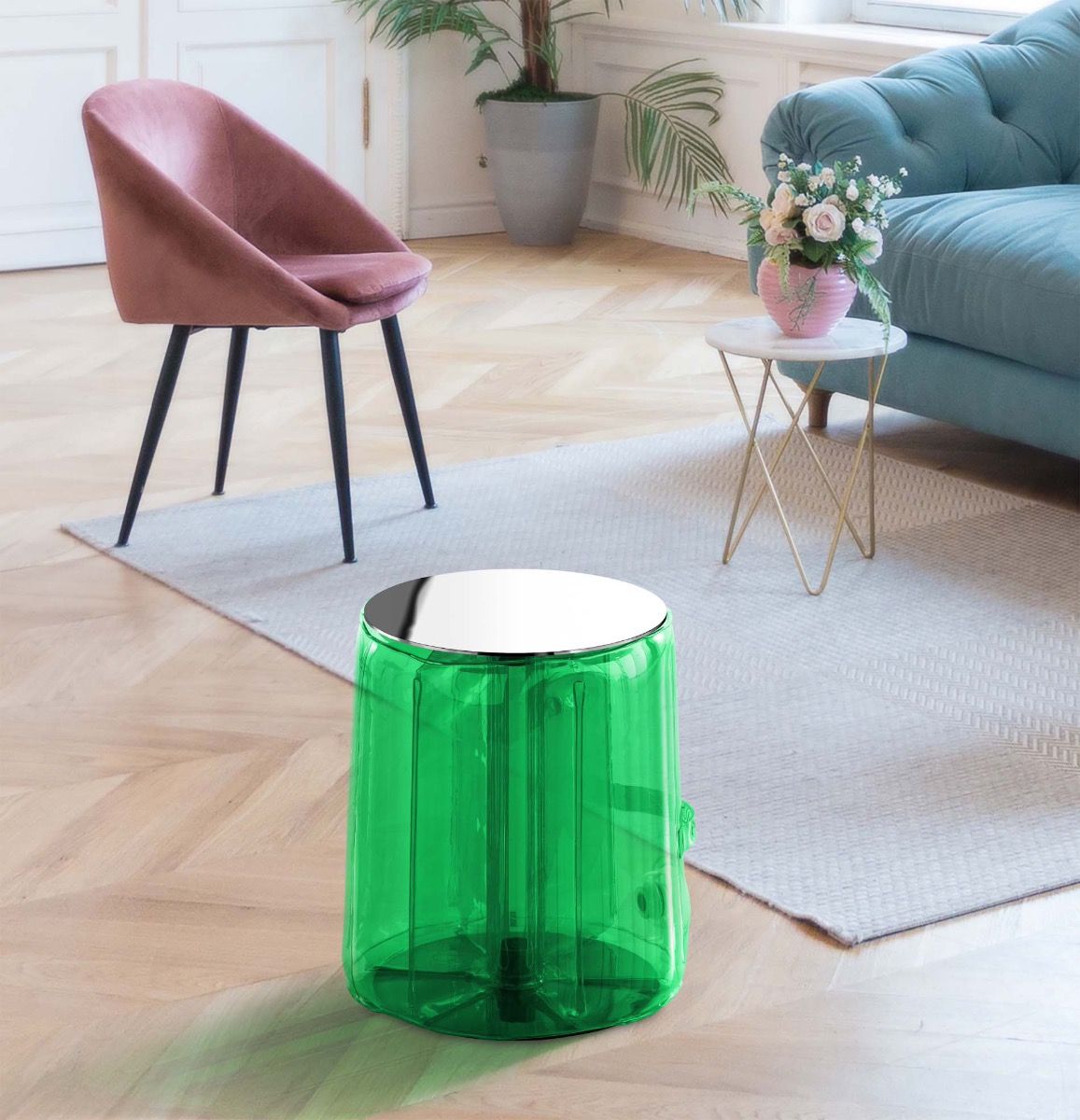 MOJOW HELLY INNOX табурет Зеленый TAHECIEKO03VC 