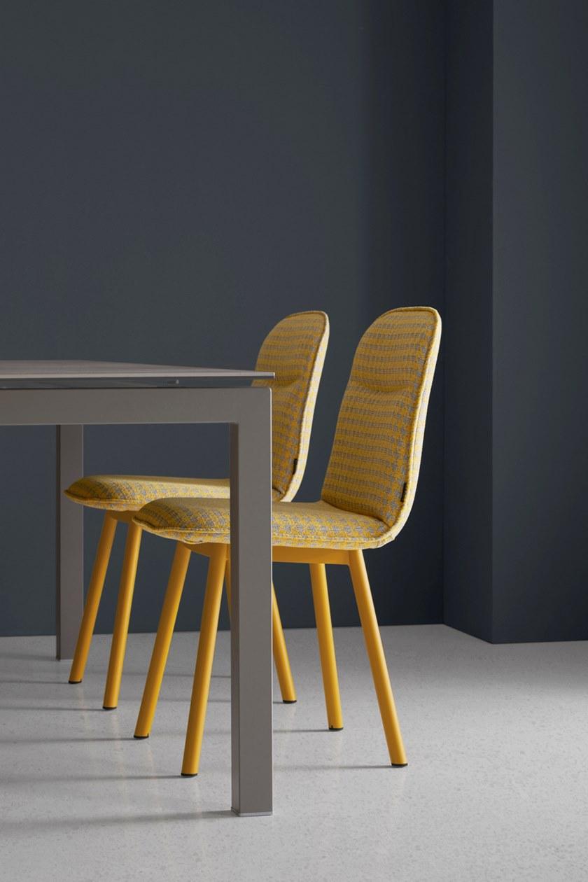 MOBLIBERICA Стул из мягкой ткани Köln sun-id-1395884 - Вид №14