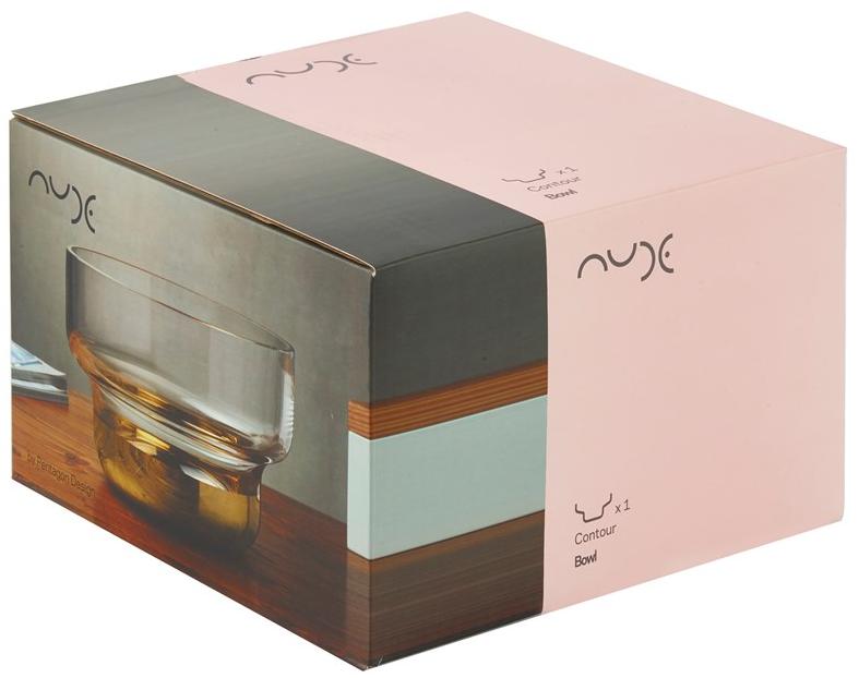 NUDE Хрустальная чаша / центральная часть с золотым основанием Contour sun-id-1364716 - Вид №1