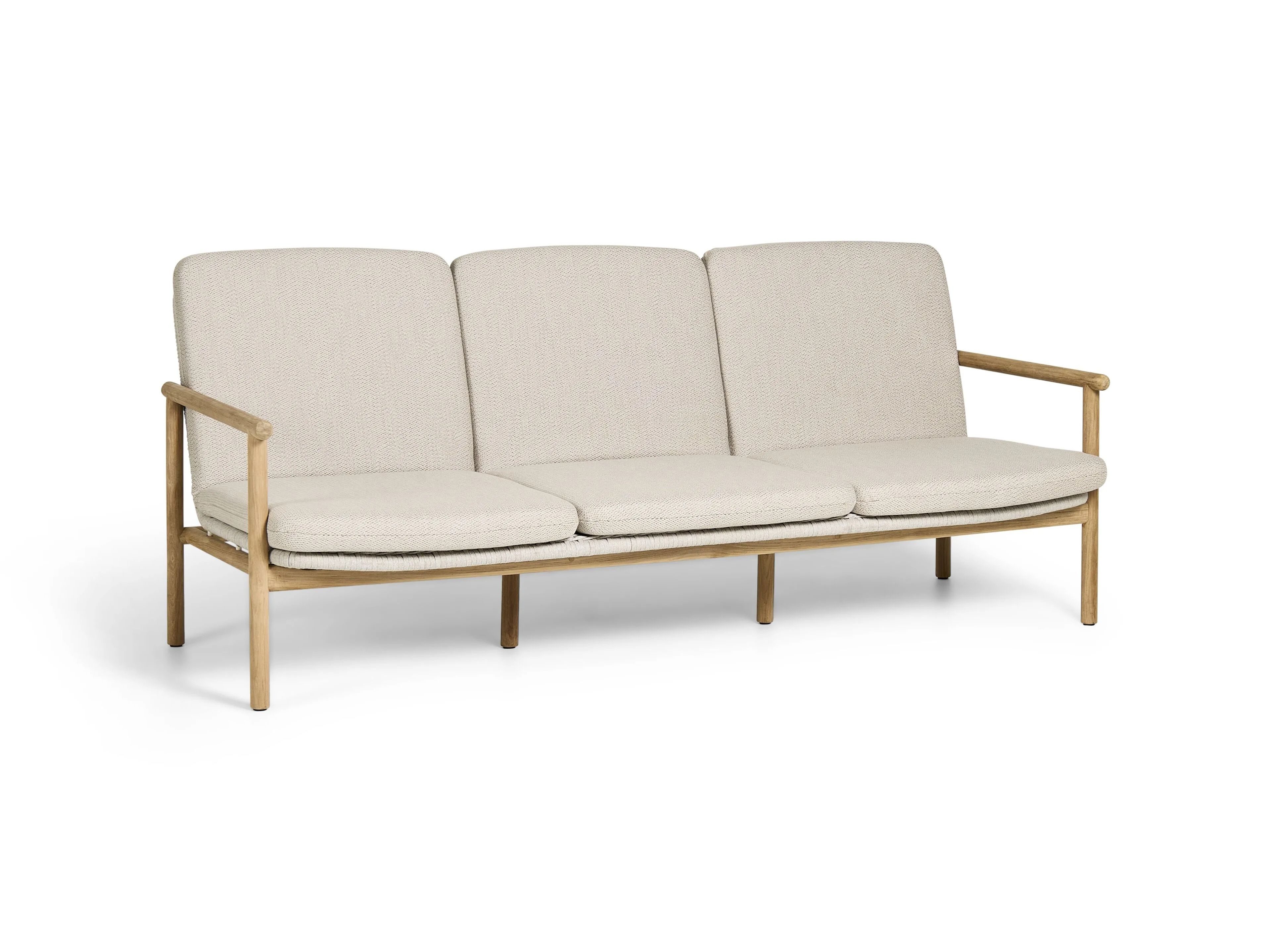 3-местный садовый диван Jati Kebon Benoa ARCH-00032176 - Вид №1