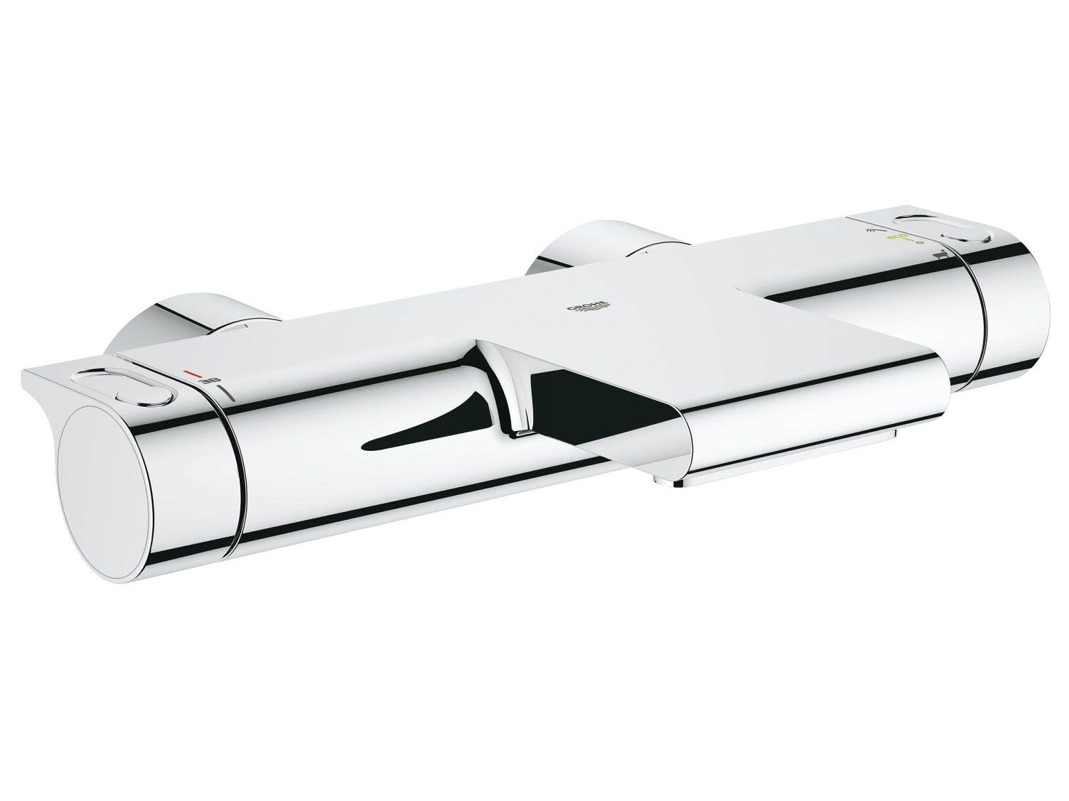 Настенный смеситель для ванны с 2 отверстиями и переключателем Grohe Grohtherm 2000 ARCH-00086681 - Вид №1