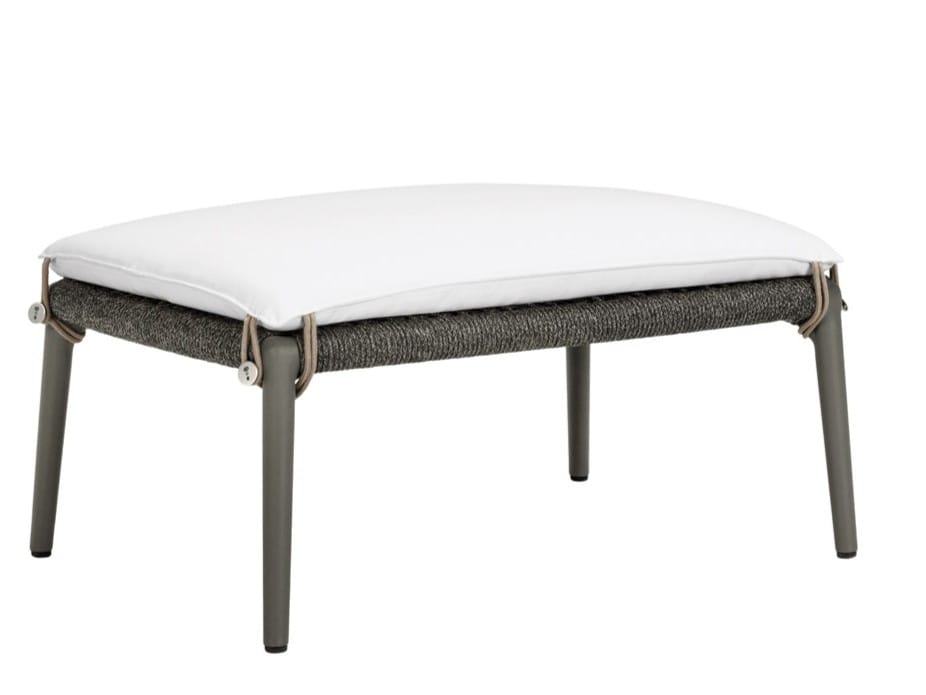 Подставка для ног из морской веревки и алюминия JANUS et Cie Knot ARCH-00091948 - Вид №2