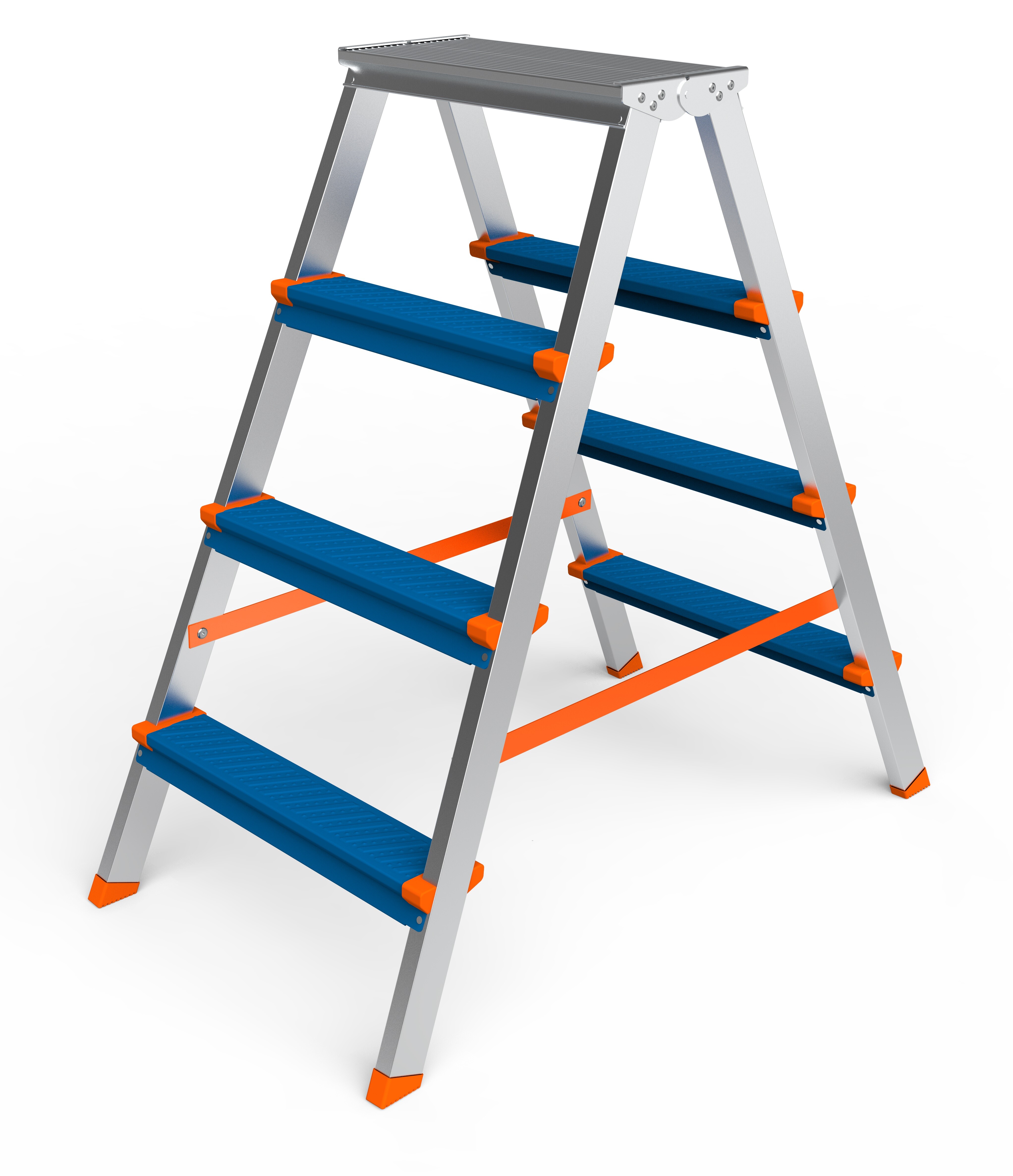 Стремянка двухсекционная Sarayli  3304 9292135 STDN-0115624