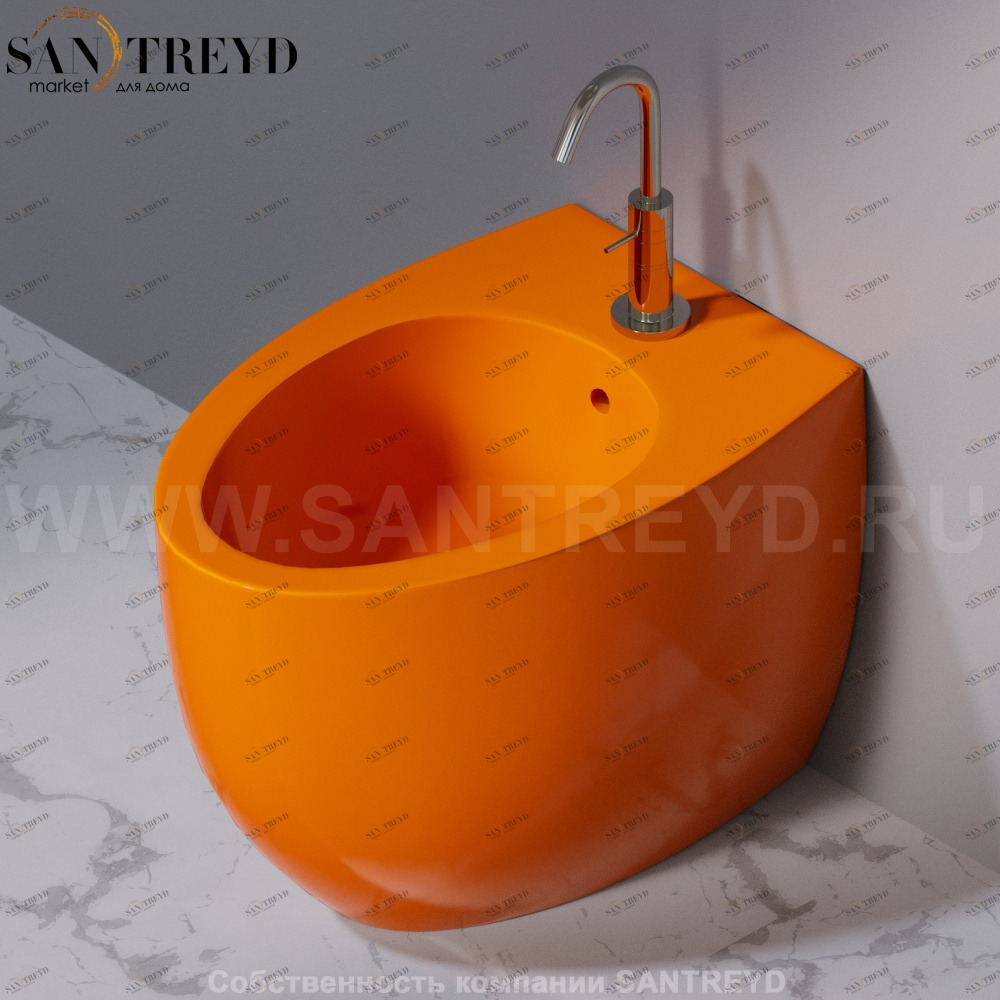 S542T1R1V0.114 Биде напольное OVAL A. e T. Italia AeT ITALIA