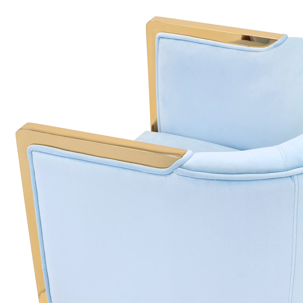 700417-81 ABHIKA СТУЛ GARDA ROUND LT.BLUE  - Вид №10