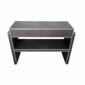 Консоль с ящиками и полкой серая Pavia PUSHA PUSHA 061006 Орех;коричневый