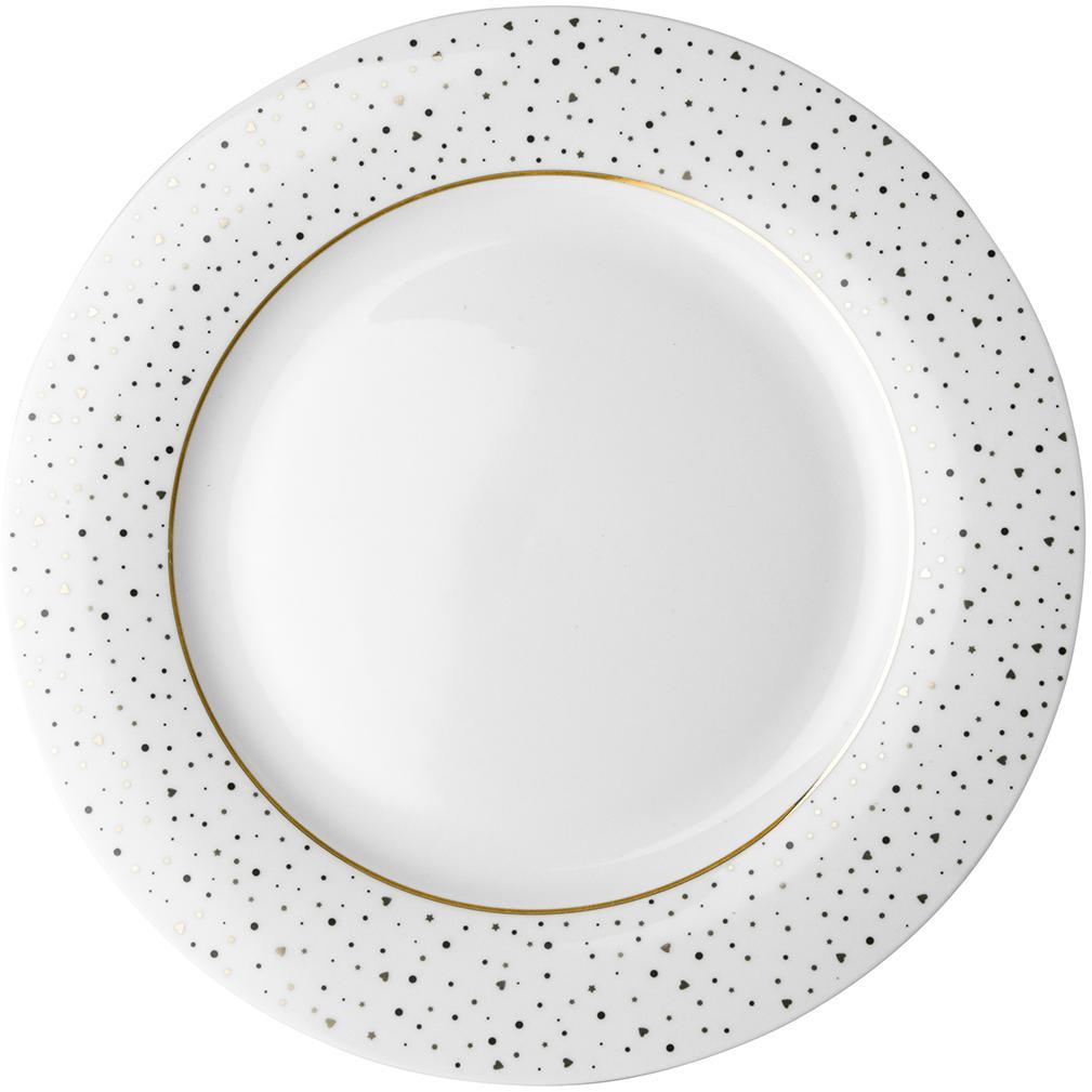 Тарелка DUTCH ROSE Sparklin White 26 см Dutch Rose Amsterdam 180338