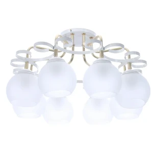 Люстра Принцесса 8xE27x60 Вт цвет белый