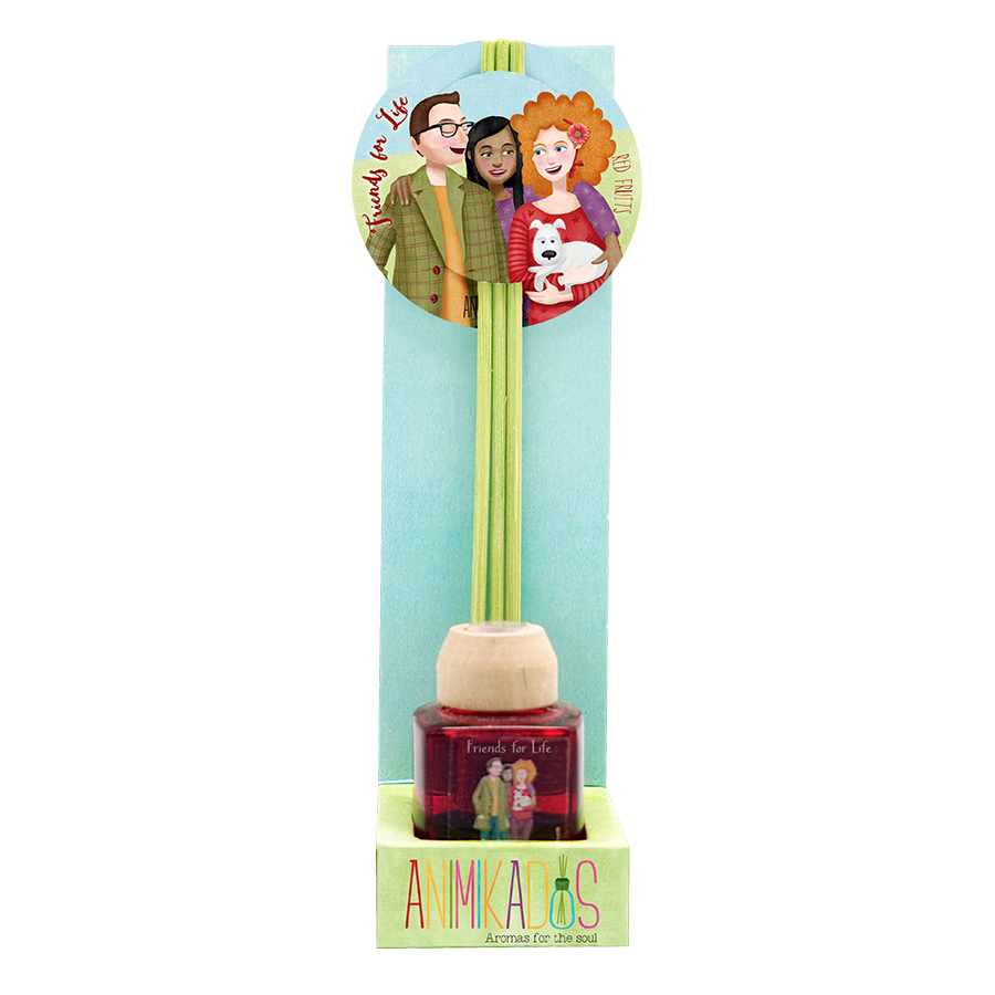 MK018ASAMGB Диффузор ароматический , animikados, friends for life, 18 мл Ambientair 
