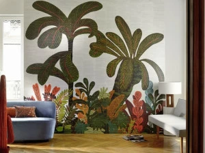 Élitis Тропические виниловые обои Anguille big croco legend Vp 427 01