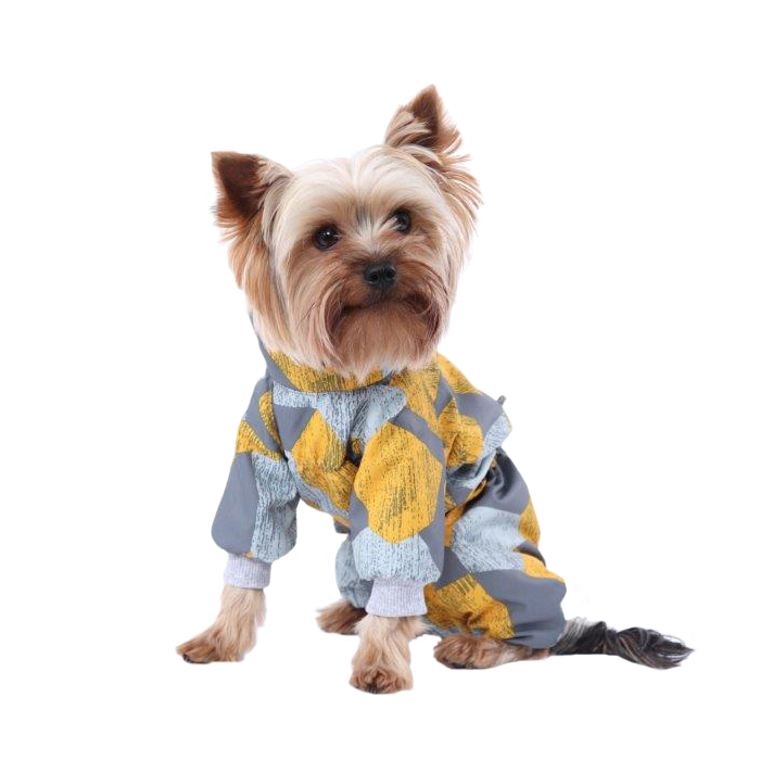 ПР0048932 Комбинезон для собак Абстракция мальчик размер ХL 32см YORIKI  - Вид №1