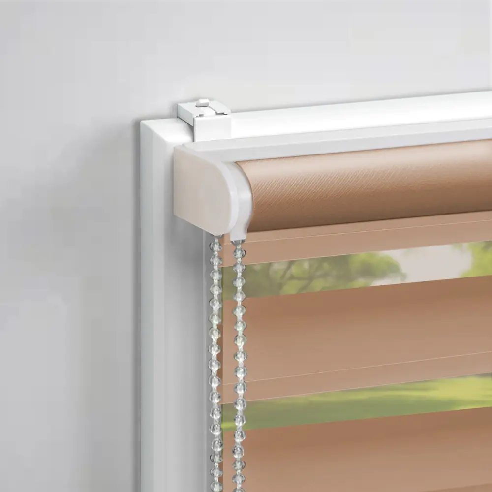 Рулонная штора KREAFORTA Moskva день-ночь 80×160 см с регулировкой света 89408497 STLM-1582152 - Вид №2