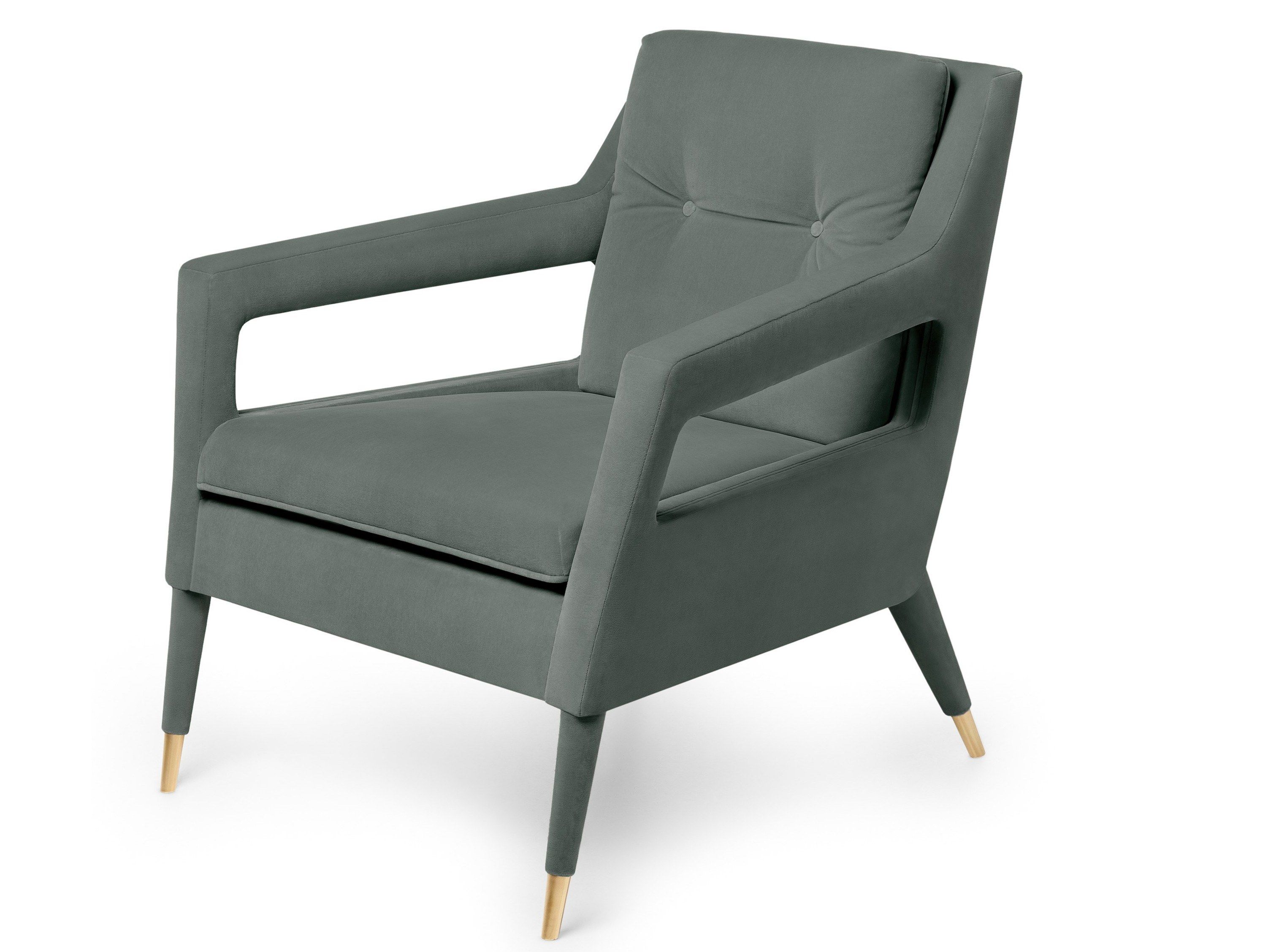 Бархатное кресло с подлокотниками Munna ARCH-00068873 - Вид №10