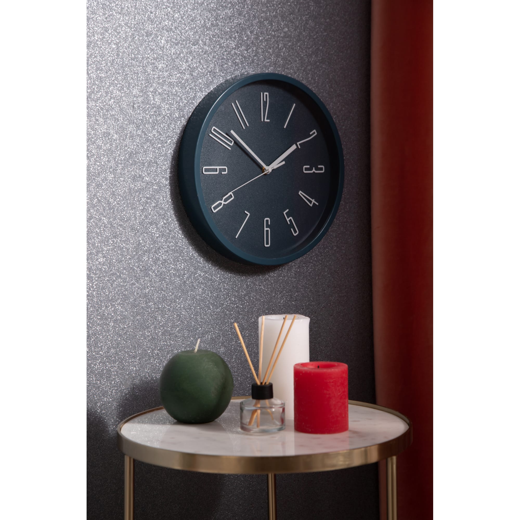 82495661 Часы настенные «» 31 см Ультрамарин Santreyd  - Вид №4