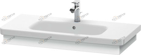 DS608201818 Подвесная раковина настенная овальная Duravit Durastyle белая