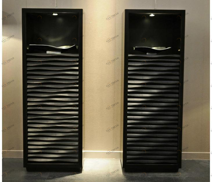 CorteZari Буфет лакированный с распашными дверцами Zoe gold 466