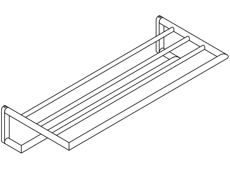 162.30.11040 вешалка для банных полотенец HEWI USA Produkte  - Вид №4